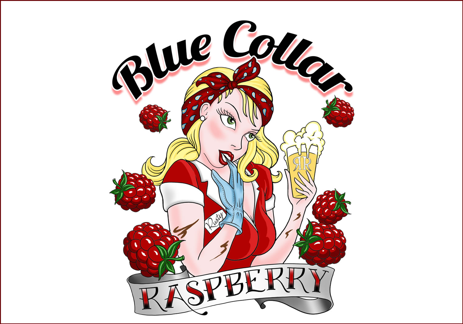 Blue Collar Raspberry