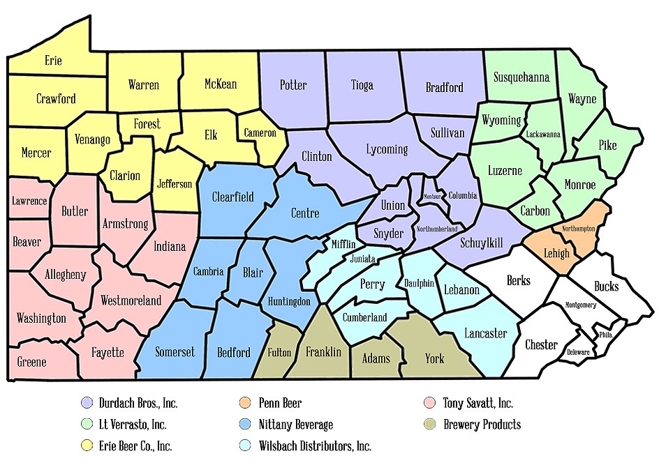 Our Pennsylvania Wholesalers