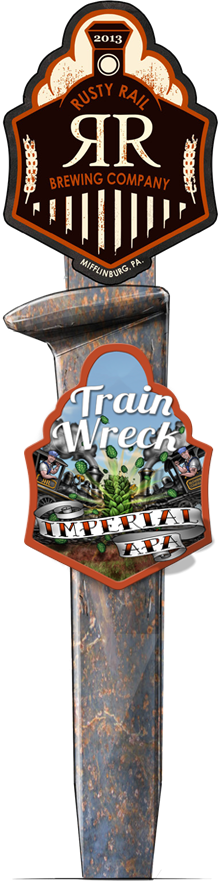 Train Wreck Imperial APA Rusty Rail Brewing Company