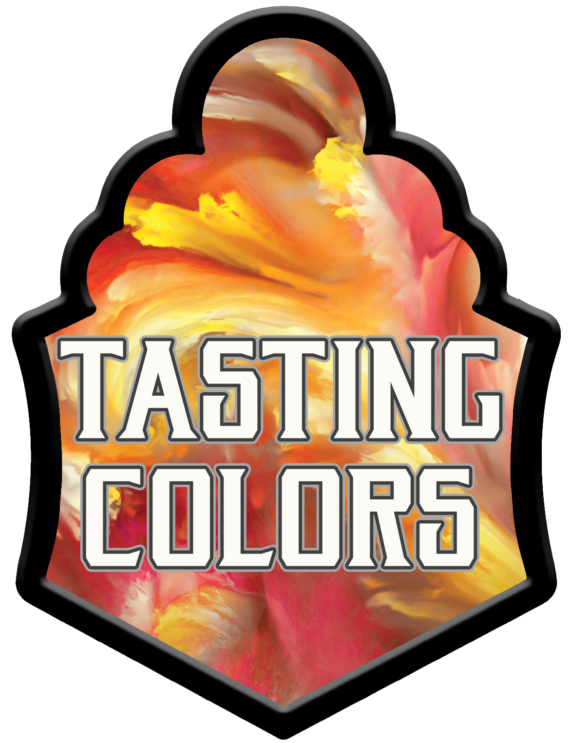 Tasting Colors - Tart Peach & Passion Fruit