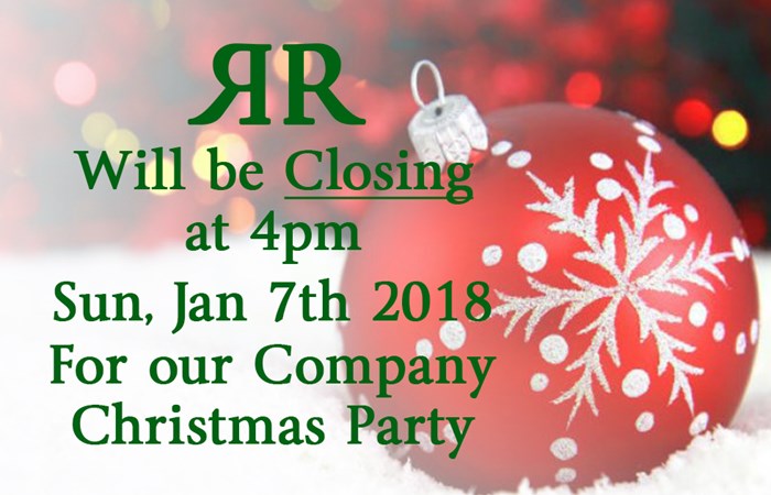 RR Company Christmas Party