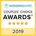 Rusty Rail Brewing Company WeddingWire Couples Choice Award Winner 2019