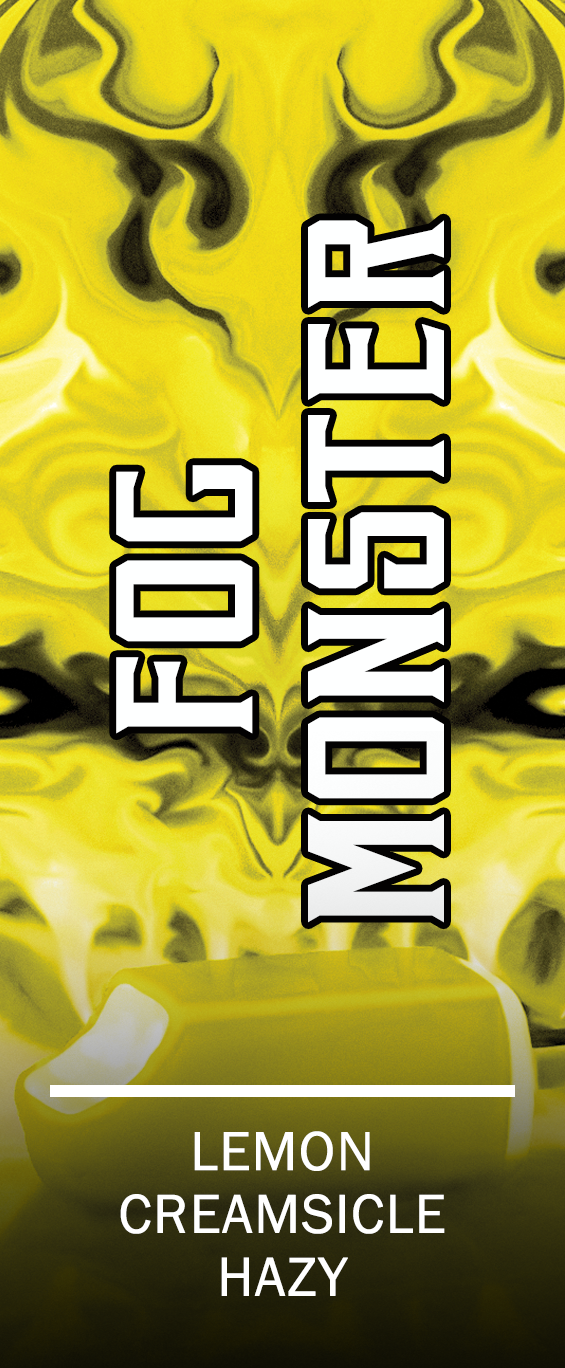Fog Monster - Lemon Creamsicle Hazy