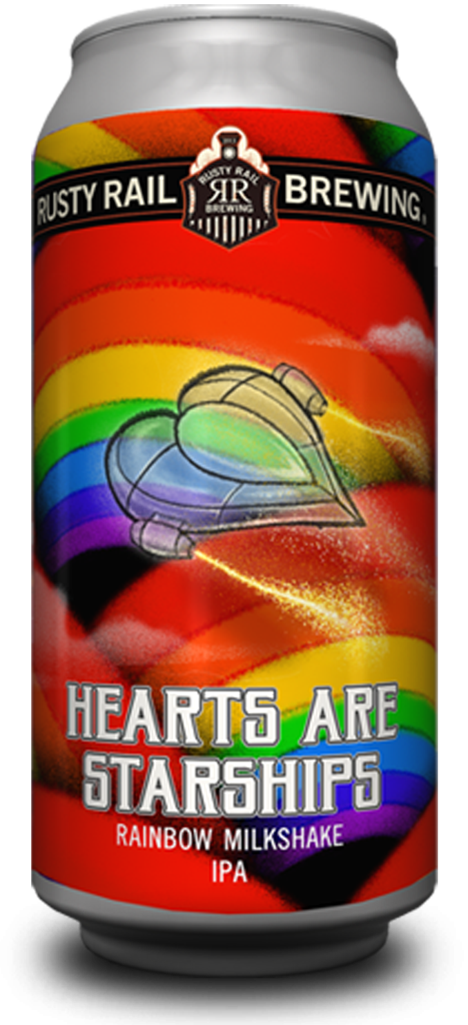 Hearts are Starships - Rainbow Milkshake IPA