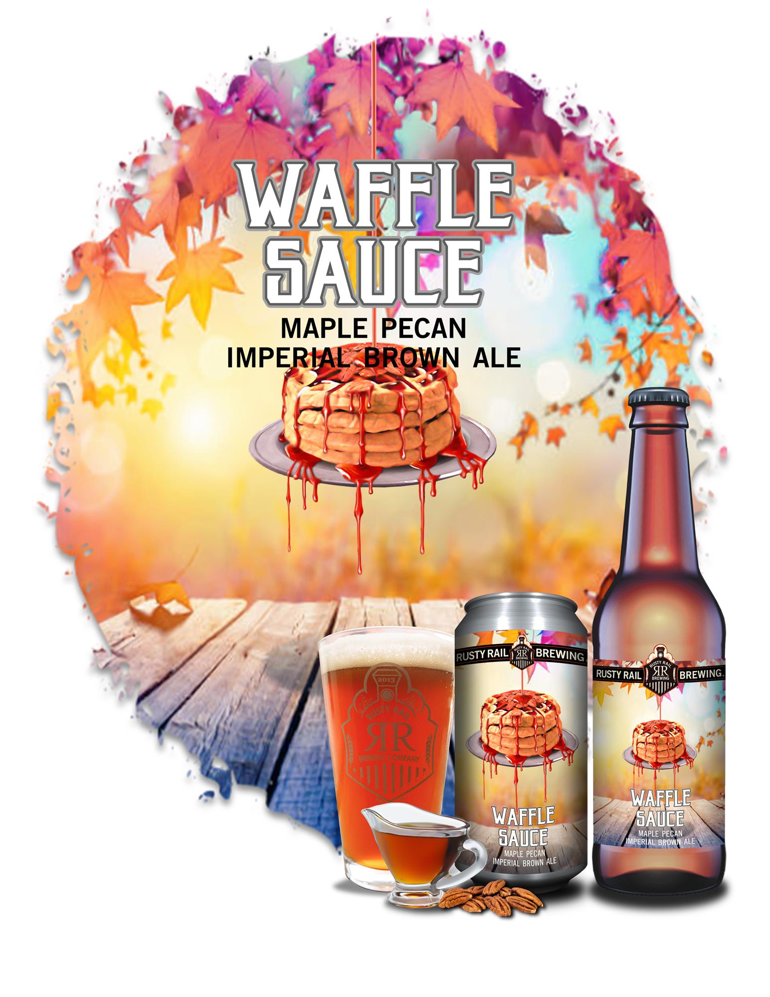 Waffle Sauce - Maple Pecan Imperial Brown Ale - ABV 8.2