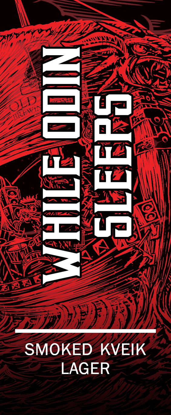 While Odin Sleeps - Smoked Kveik Lager